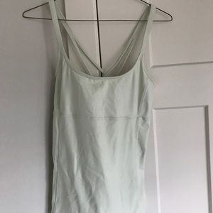 Alo Yoga Strappy Bra Tank (Mint)